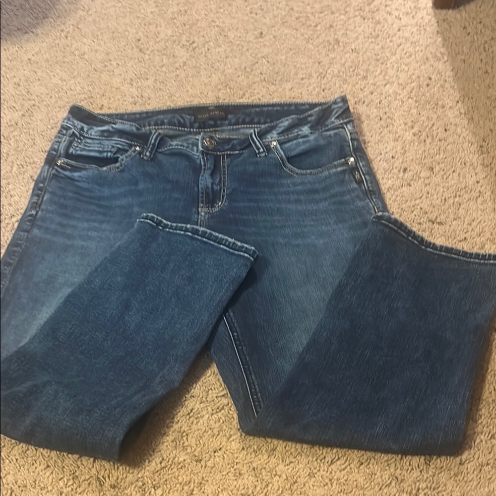 Classic Blue Women's capris